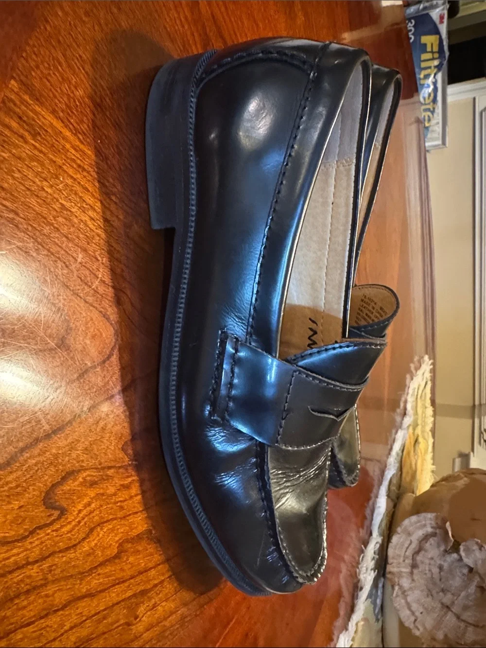 G.H. Bass & Co. polished leather